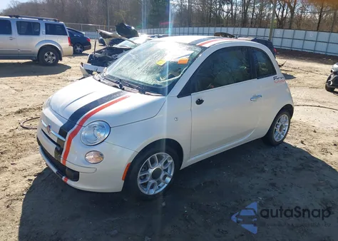 2012 Fiat 500 Pop from USA, damaged, VIN 3C3CFFAR7CT110745